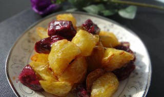 拔丝双薯怎么做 简单拔丝红薯做法