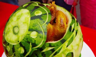 西瓜鸡做法步骤(西瓜鸡的做法)