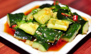 青瓜做法步骤 青瓜做法大全 菜谱