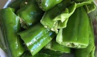 腌虎皮辣子制作方法（腌虎皮辣子制作方法窍门）