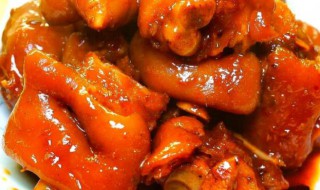 蚝油酱香猪手怎么做(蚝油酱香猪手怎么做的)