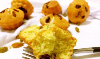 葡萄干海绵小蛋糕怎么做（葡萄干海绵小蛋糕怎么做好吃）