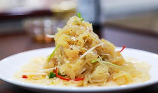 酸辣海蜇怎么做（酸辣海蜇怎么拌好吃）