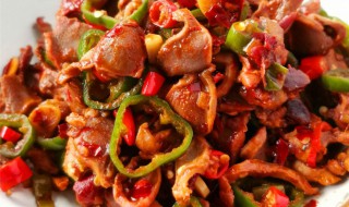 尖椒炒鸡肫怎么做 青椒炒鸡胗怎么做
