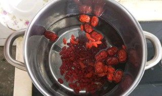 红枣枸杞赤豆汤怎么做 红枣枸杞赤豆汤怎么做好吃