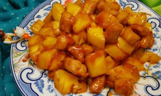 菠萝咕咾肉怎么做(菠萝咕咾肉怎么做百度知道)