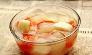 杏仁雪梨蜜枣汤怎么做（杏仁雪梨蜜枣汤怎么做好吃）