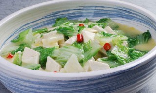 豆腐小白菜汤怎么做 豆腐小白菜汤做法