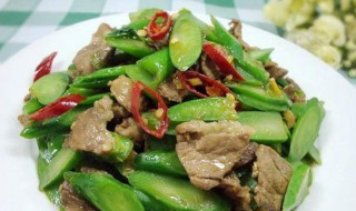 芥兰菜杆炒肉片怎么做（芥兰炒肉丝怎么炒）