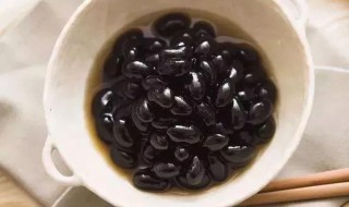 制作松软黑豆的方法 黑豆怎样做