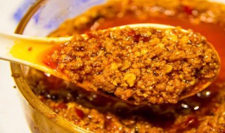 香辣红油牛肉酱 香辣红油牛肉酱怎么做