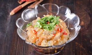 糖醋蜇皮怎么做（糖醋蜇皮的做法）