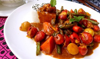 干炒红咖喱猪肉怎么做（干炒红咖喱猪肉怎么做的）