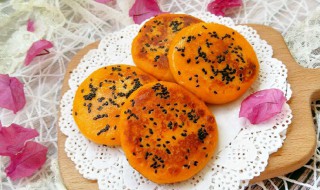 香煎芝麻红薯饼怎么做（香煎芝麻红薯饼怎么做好吃）