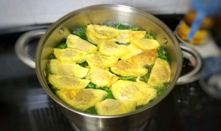 丝瓜煮蛋饺怎么做（丝瓜煮蛋饺怎么做好吃）