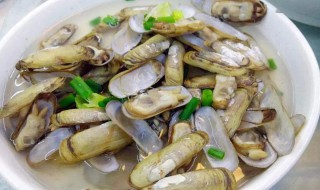 原汁海蛏怎么做（鲜海蛏怎么做）