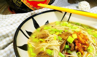 豆豉面条怎么做 豆豉面条怎么做好吃