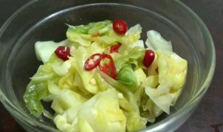 腌包菜怎么做 腌包菜怎么做比较脆