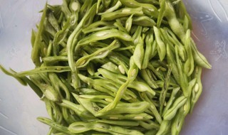 炝炒芸豆丝的做法（爆炒芸豆丝的做法）