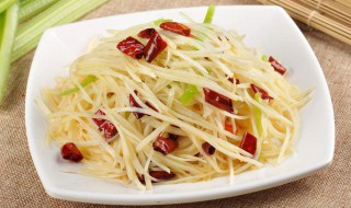 炒山芋丝的做法(炒山芋丝的做法窍门)