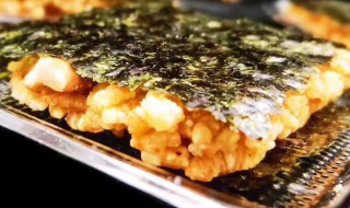 海苔锅巴脆的做法 海苔锅巴脆的做法大全