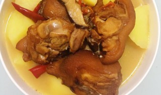 牛肉猪蹄炖土豆的做法 牛肉猪蹄炖土豆的做法大全