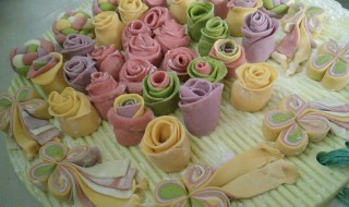 花朵小馒头的做法（花朵小馒头的做法视频）