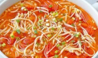 鸡蛋番茄金针菇禁忌(番茄鸡蛋金针菇的好处)