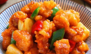 石榴咕噜肉的做法（水果咕噜肉的做法）