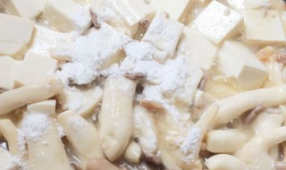 鲜蘑拌豆腐的做法（鲜蘑豆腐的做法大全）