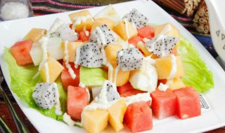 美味水果沙拉的做法 美味水果沙拉的做法视频