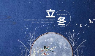 立冬注意事项都有哪些（立冬注意事项都有哪些呢）