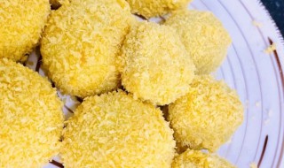 炸汤圆不用面包糠的做法 炸汤圆不用面包糠怎么做