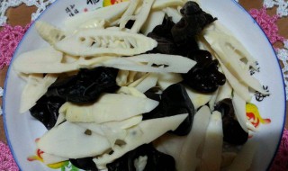 笋炒木耳怎么做 笋炒木耳怎么做好吃窍门