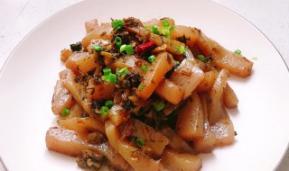 雪菜魔芋怎么做（雪菜魔芋怎么做最好吃）