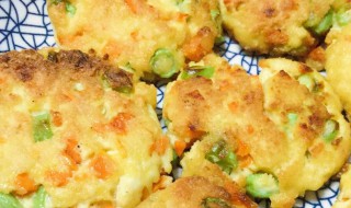 蔬菜豆腐饼怎么做 蔬菜豆腐饼怎么做的