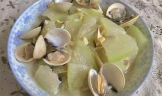 沙白冬瓜煲怎么做 沙白冬瓜汤窍门