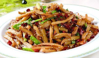 干煸杏鲍菇怎么做好吃 干煸杏鲍菇怎么炒最好吃