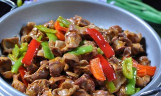 爆炒鸡胗怎么做好吃（爆炒鸡胗怎么做好吃入味）