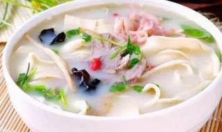 羊肉烩面怎么做好吃 羊肉烩面怎么做好吃家庭是简单