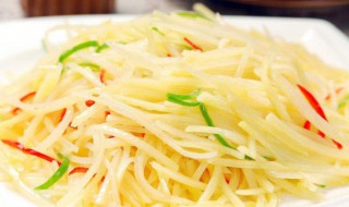 清炒土豆丝怎么做好吃（清炒土豆丝怎么做好吃又简单）