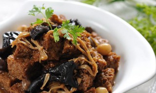 菌菇烤麸怎么做 菌菇烤麸怎么做好吃