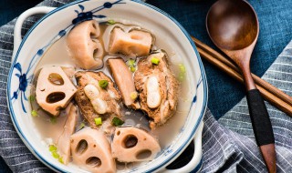 排骨煲莲藕的功效与作用（排骨煲莲藕的功效与作用禁忌）