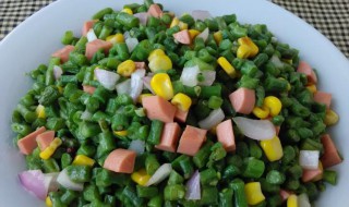 豇豆烧玉米怎么做(豌豆玉米怎么烧)
