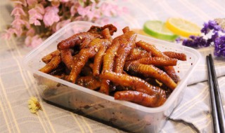 酱汁凤爪怎么做 酱汁凤爪怎么做视频