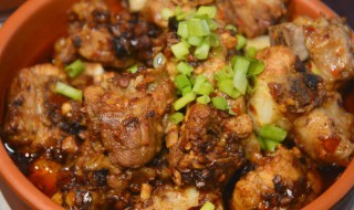 辣酱排骨怎么做 辣酱排骨的做法