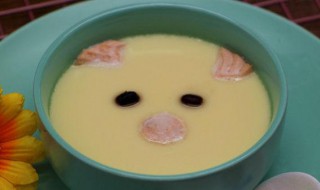 小猪水蒸蛋的做法 小猪水蒸蛋的做法窍门