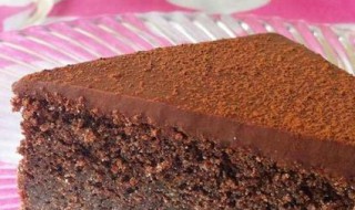 巧克力湿润蛋糕怎么做（巧克力湿润蛋糕怎么做的）