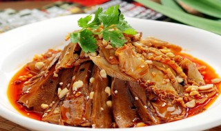 凉菜夫妻肺片的做法和注意事项（夫妻肺片菜怎么做）