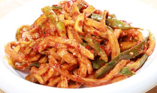 辣拌萝卜干怎么做 辣拌萝卜干怎么做的